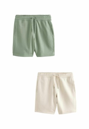 Next SOFT REGULAR FIT 2 PACK - Pantalones deportivos - stone khaki