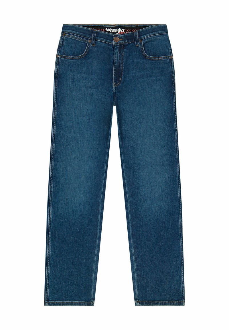 Wrangler Straight leg jeans blauw denim/bluedenim Wrangler Straight leg jeans blauw denim/bluedenim