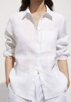 Košilová halenka  - off-white