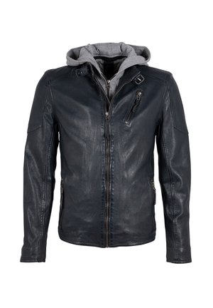 Gipsy by Mauritius MARC LAKEV - Giacca di pelle - bio navy black/blu