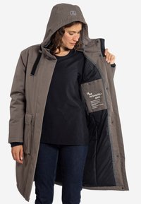 Elkline HARDCOVER Parka darkstone/grau Zalando
