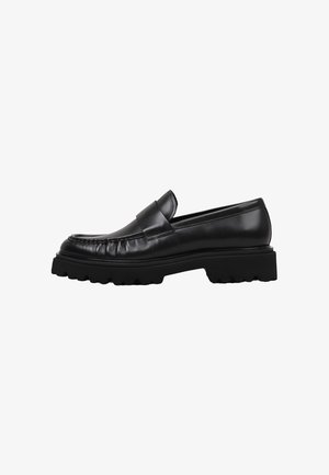 HUNE, GRITTY - Zapatos sin cordones - black