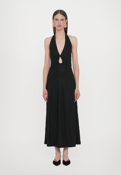 Cult Gaia LIANNA DRESS - Maxikjoler - black