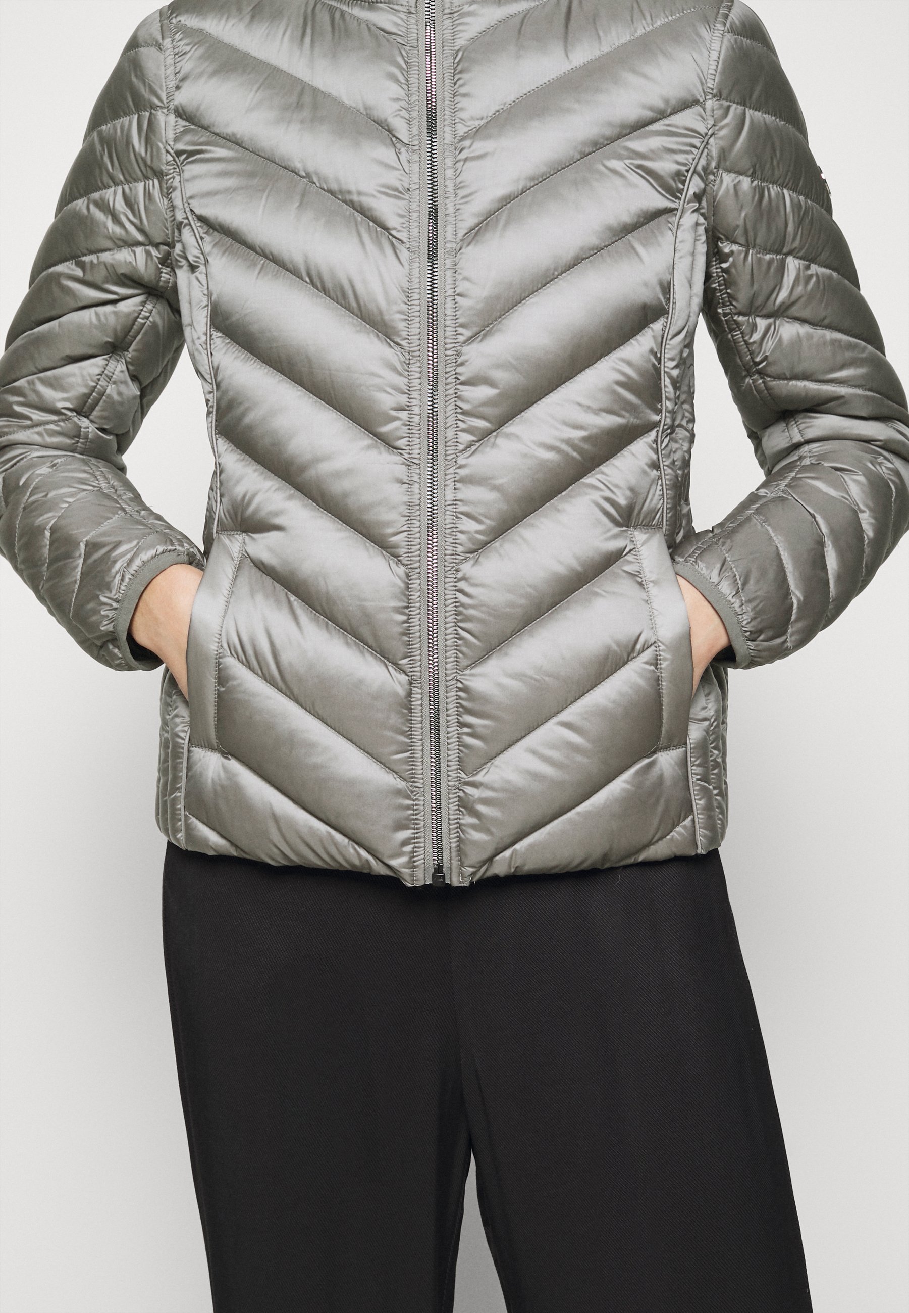 michael kors silver coat