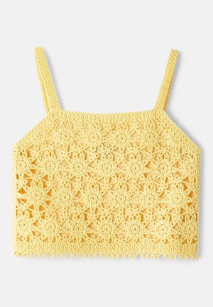 Maje MUST - Top - jaune banane