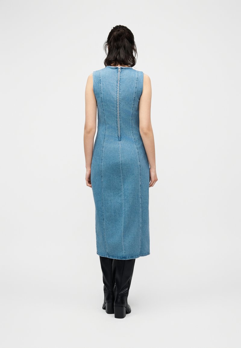 vila denim dress VIWIONA MIDI DENIM DRESS | Blue