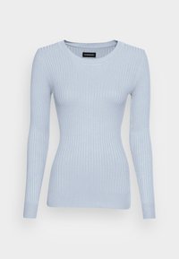 Não selecionado, mottled light blue