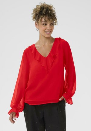CRFLAKE - Bluse - high risk red