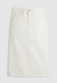 HR BACK SLIT SKIRT - Jeansrock - snowing in la