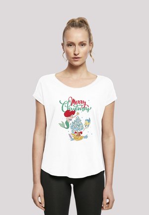 DISNEY ARIELLE DIE MEERJUNGFRAU MERRY CHRISTMAS  - T-shirt z nadrukiem