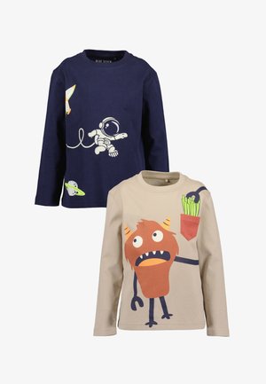 Blue Seven, BLUE SEVEN 2ER PACK LANGARMSHIRTS - Longsleeve - m001 - multipack 1