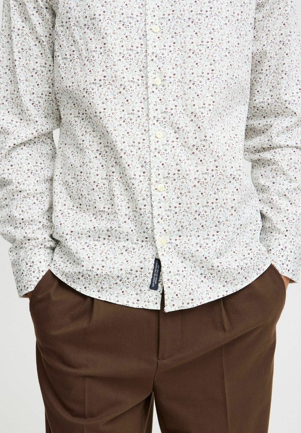 CFANTON LS FLORAL AOP SHIRT - Shirt - ecru4