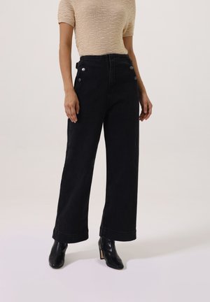 Blugi drepți - washed black