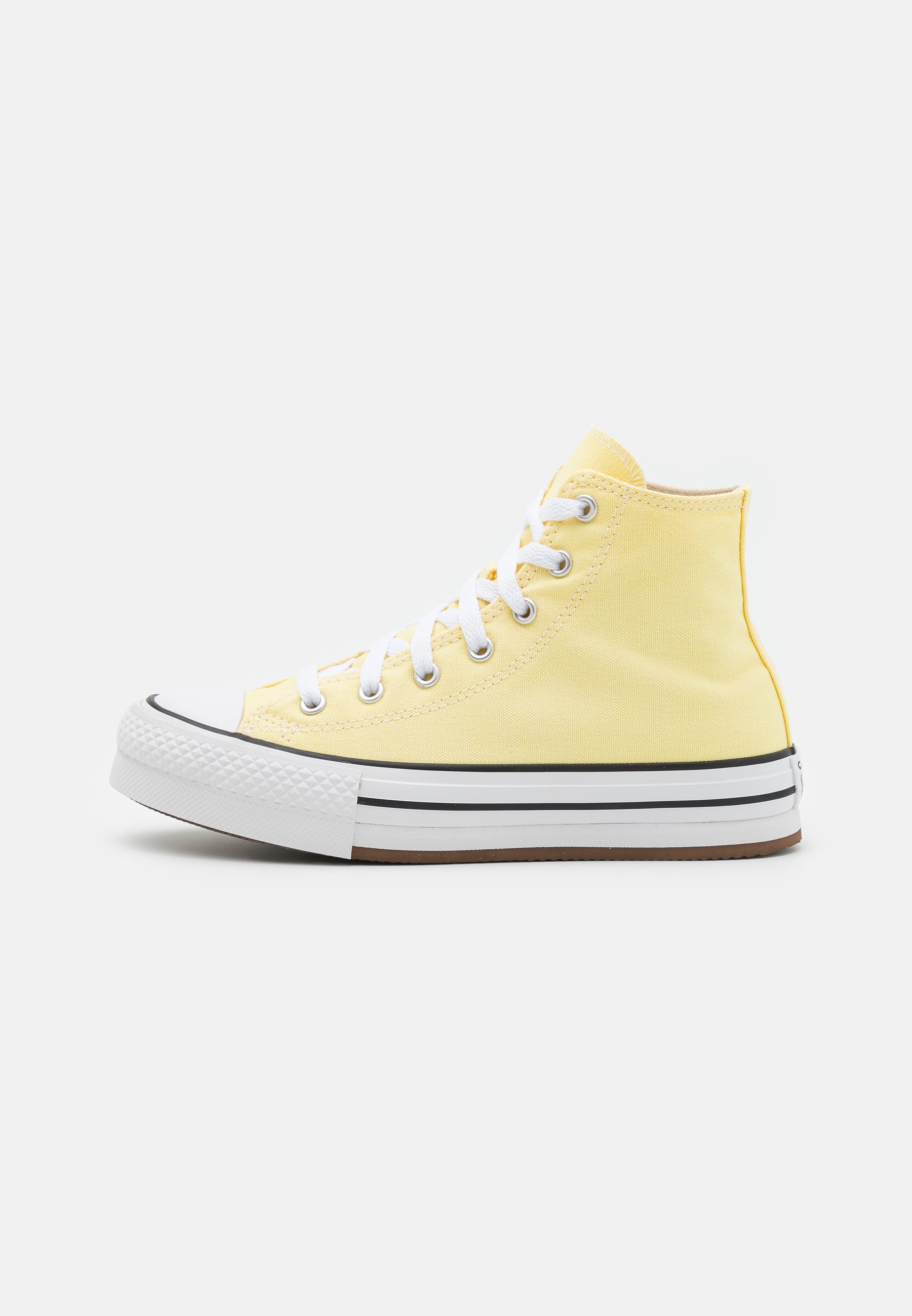 Converse CHUCK TAYLOR ALL STAR EVA UNISEX altas soft sunshine/white/black/amarillo - Zalando.es