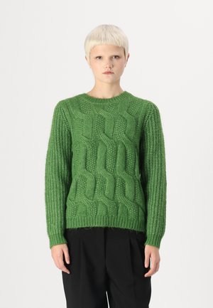 VILA VIREBA O NECK TOP - Trui - cactus