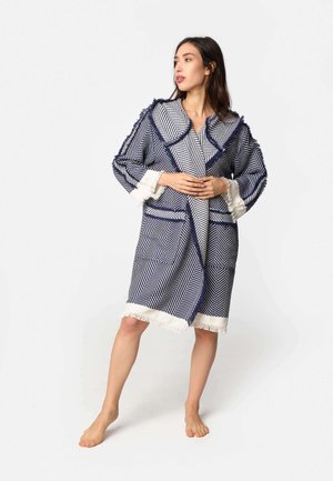 LISKA - Accappatoio - navy