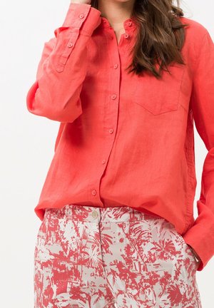 Hemdbluse - light red
