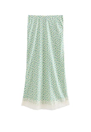 New Look, DITSY FLORAL BIAS CUT MIDI - Maxi skirt - orange yellow pattern