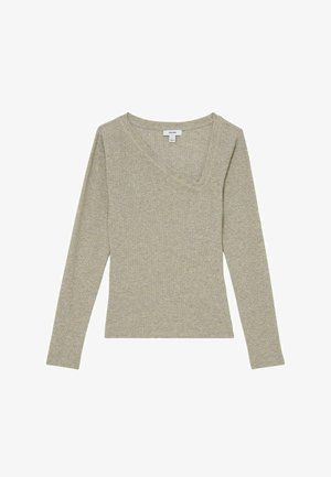Reiss, Langærmet T-shirt - gold