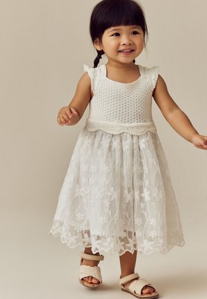 Next, Vestido de punto - white