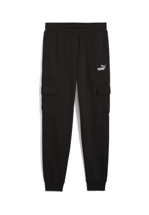 Puma ESSENTIALS NO 1 LOGO  - Armijas stila bikses - black