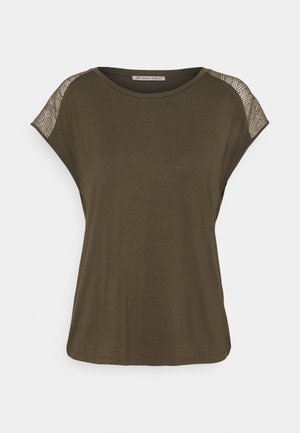 Camiseta estampada - khaki