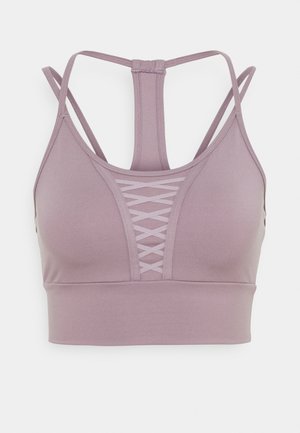 DRY LACING LUX - Sports shirt - purple smoke