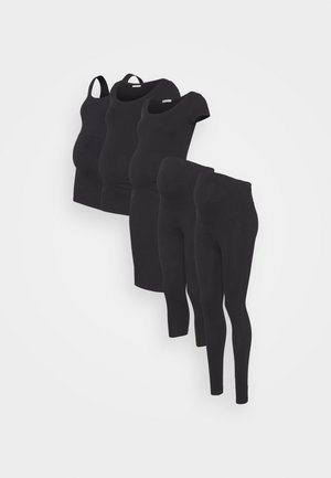 NURSING SET - Top - Legíny - black