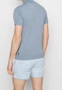 Ron Dorff T-shirt med print - light blue