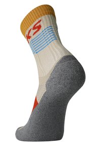 Brooks HIGH POINT CREW - Sportsstrømper - oatmeal red clay