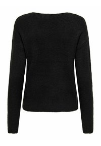ONLY ONLCAMILLA V NECK - Pulóver - black