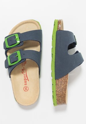 FUSSBETTPANTOFFEL SANDALS - Domácí obuv - ocean