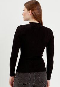 Cache Cache MIT LANGEN ÄRMELN - Strickpullover - noir