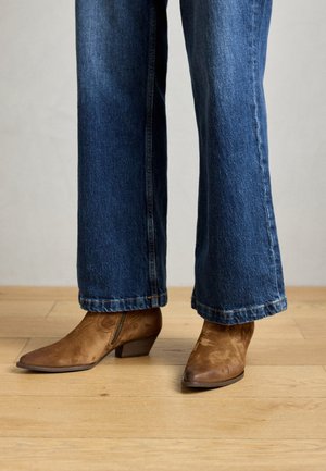 Cowboy-/Bikerlaarsjes - light brown