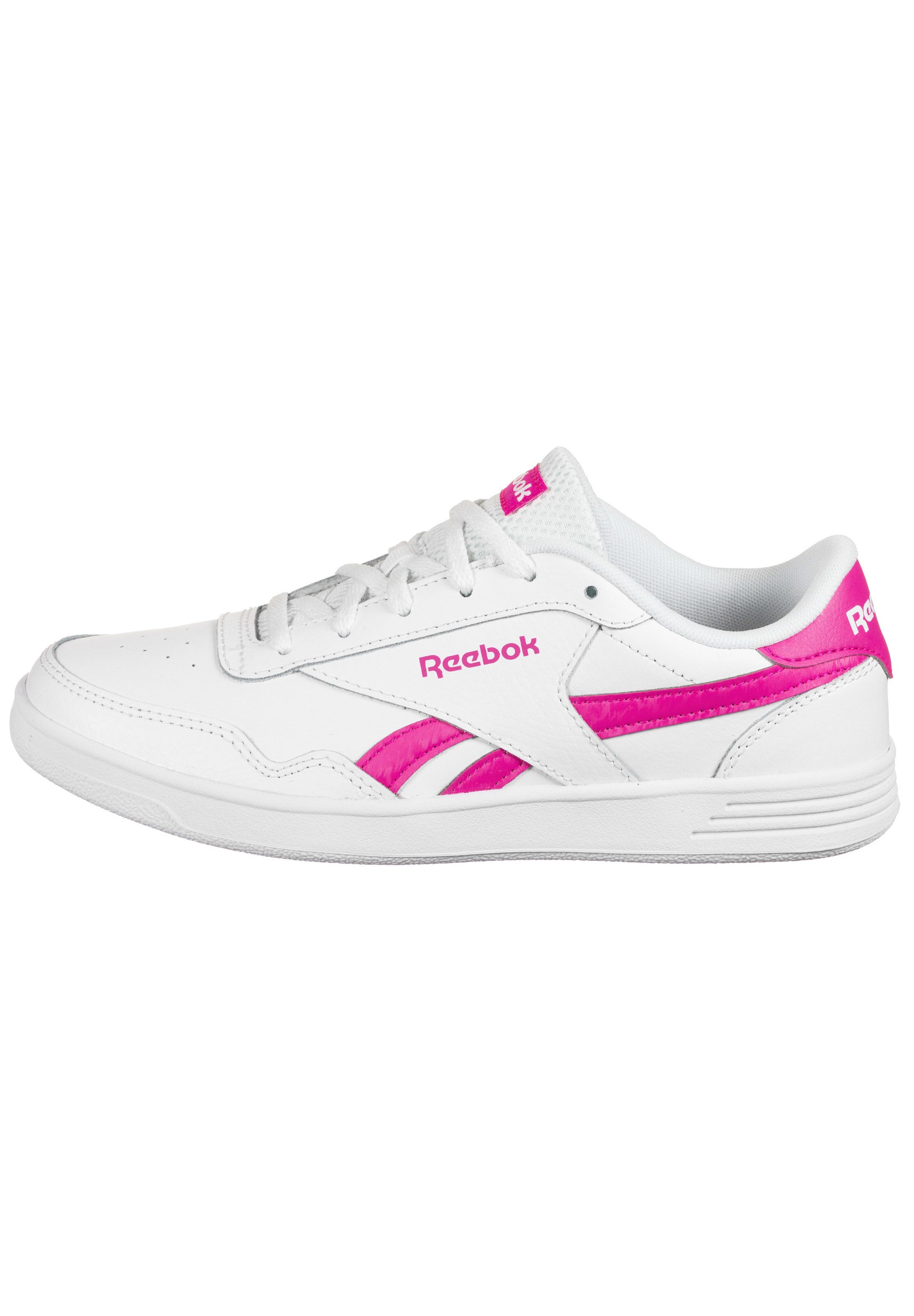 Reebok ROYAL TECHQUE T DAMEN - Baskets basses - white / proud pink/blanc -  ZALANDO.FR
