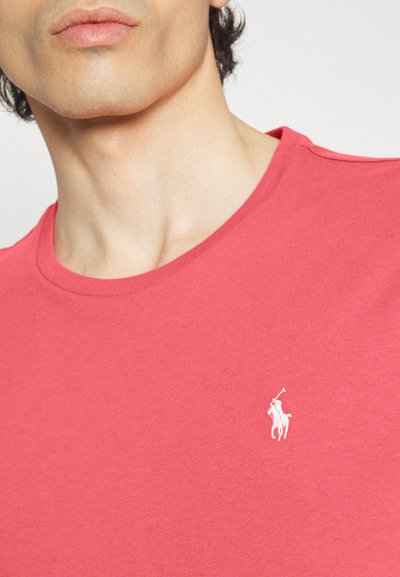 Polo Ralph Lauren CUSTOM SLIM FIT JERSEY CREWNECK T-SHIRT - T-shirt básica - hot pink