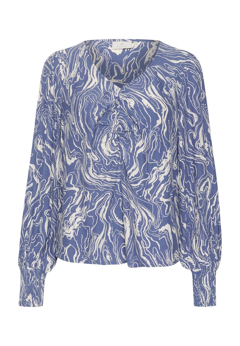 Kaffe Blouse koningsblauw