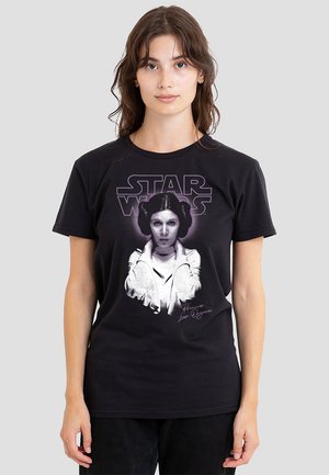 PRINCESS LEIA STREET PORTRAIT - Print T-shirt - black