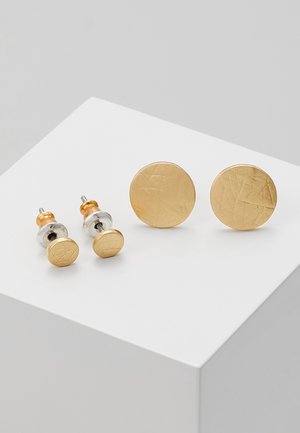 2 PACK - Øreringe - gold-coloured