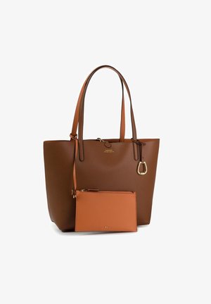 FAUX-LEATHER REVERSIBLE TOTE - Kabelka - cuoio