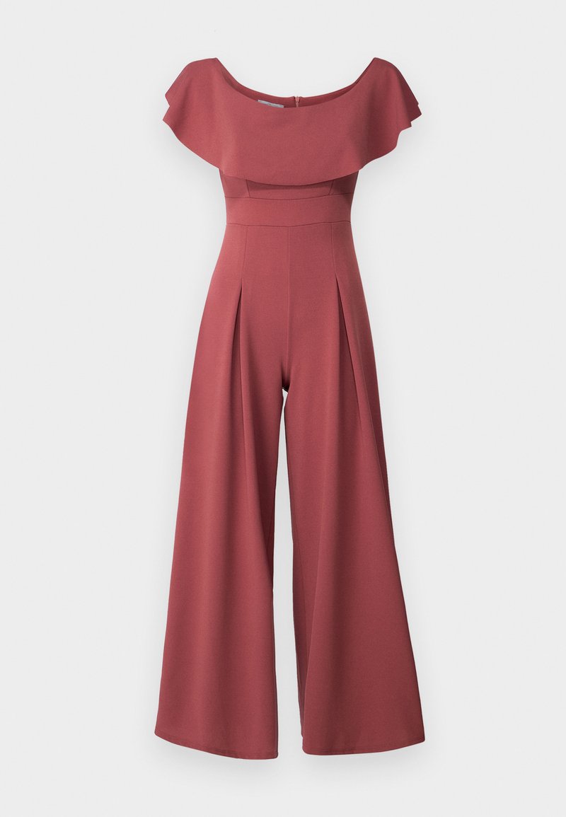 WAL G PETITE Jumpsuit donkerroze WAL G PETITE Jumpsuit donkerroze