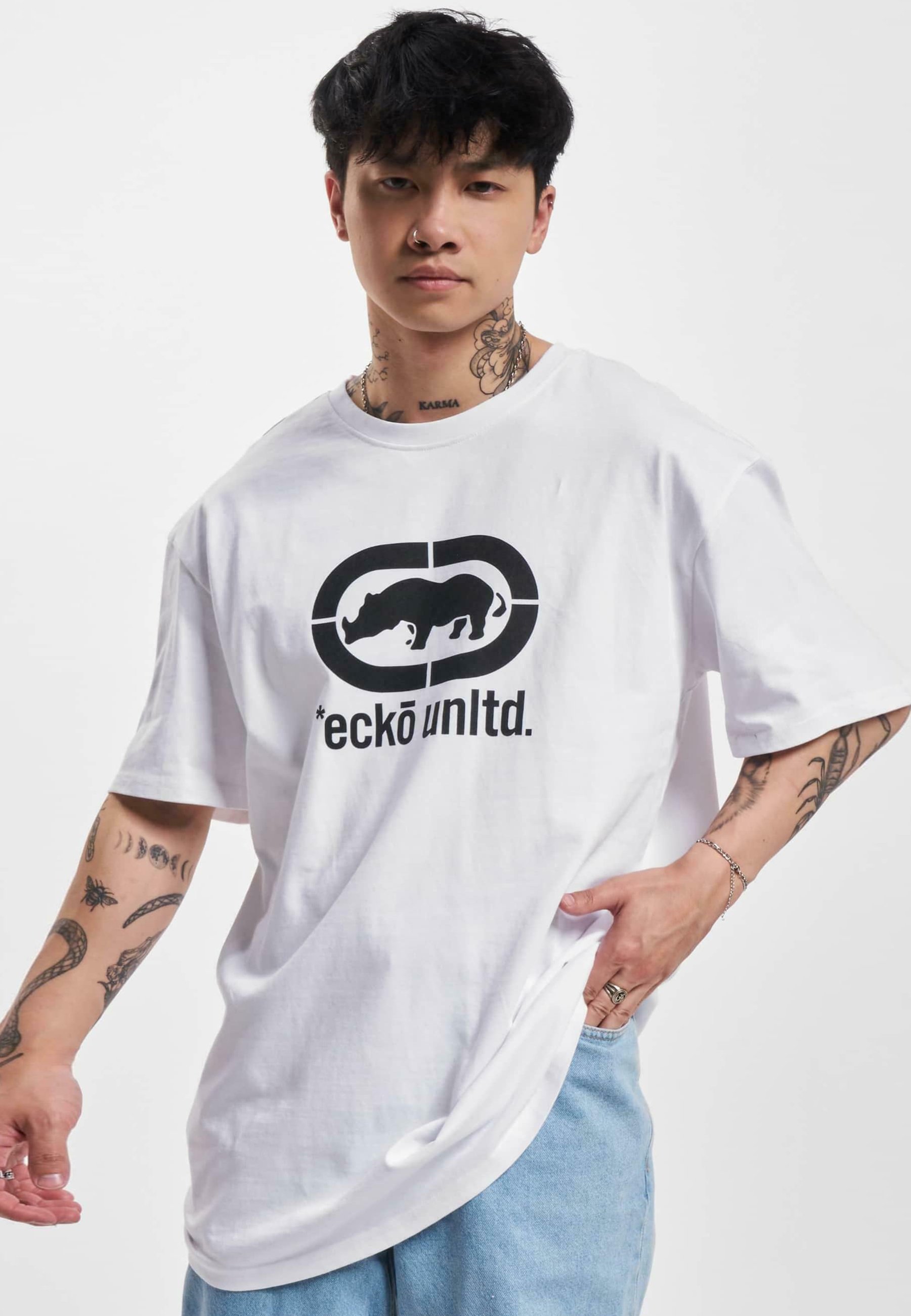 ecko unltd. ECKO UNLTD. ECKO UNLTD. JOHNRHINO T SHIRT - Print T