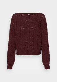 ONLY Tall Strickpullover - bordeaux