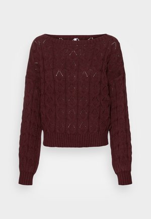 Pullover - bordeaux