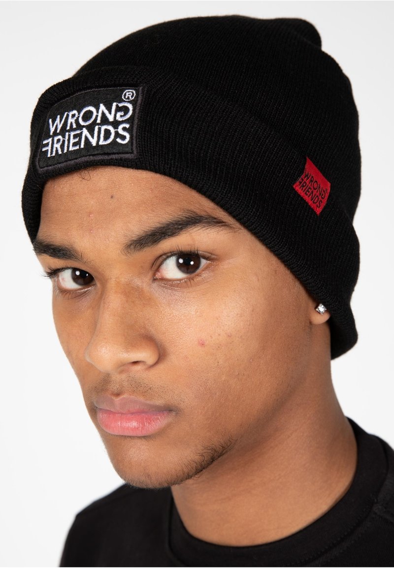 Wrong Friends CLASSIC LOGO - Berretto - zwart