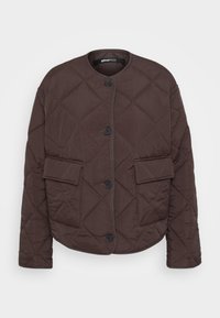 Gina Tricot Tall JACKET - Light jacket - dark brown