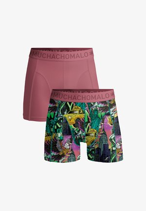 MUCHACHOMALO 2-PACK SOLID - Uske bokserice - print pink