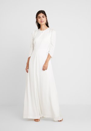 BRIDAL DRESS WITH SLEEVES LONG - Galajurk - snow white