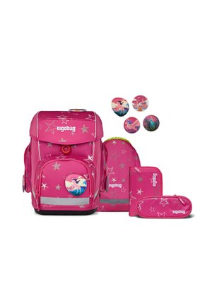 cubo - Schulranzen Set - pink