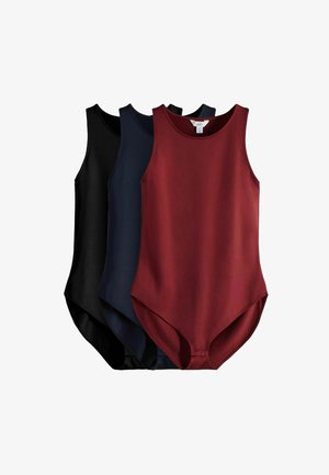 RACER NECK 3 PACK - Body - navy red black